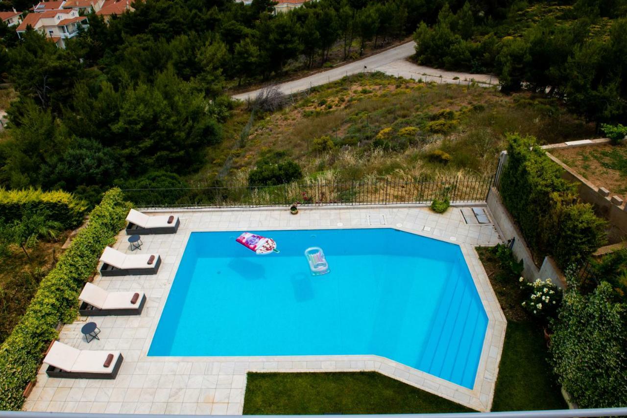 Villa Olympia Vip Dhráfi Exteriör bild