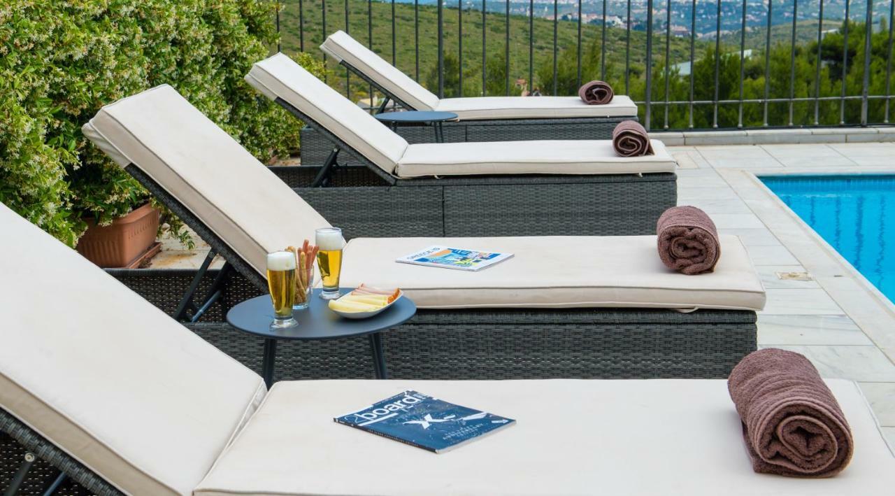 Villa Olympia Vip Dhráfi Exteriör bild